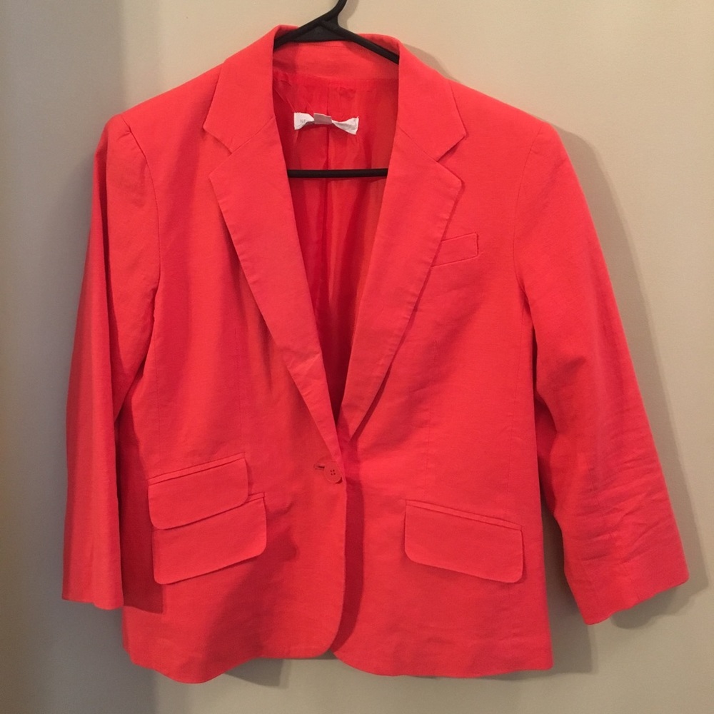 NY&Co Coral 3/4 Blazer